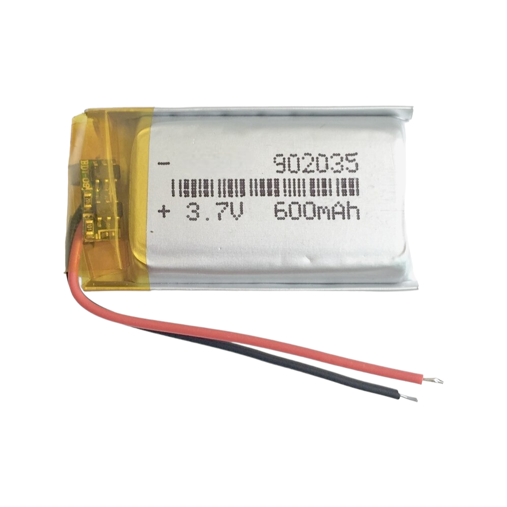 Li-Pol baterie 600mAh, 3.7V, 902035