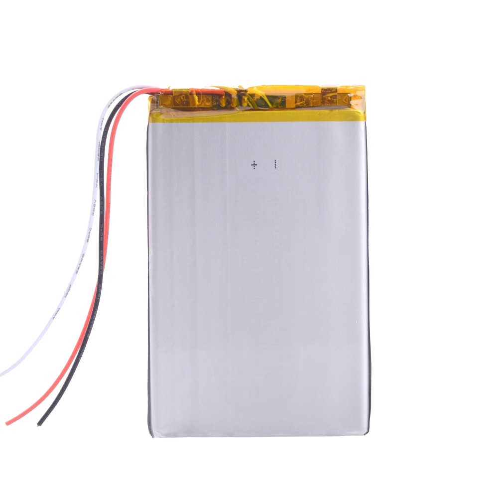 Li-Pol baterie 3000mAh, 3.7V, 605080, 3 vodiče
