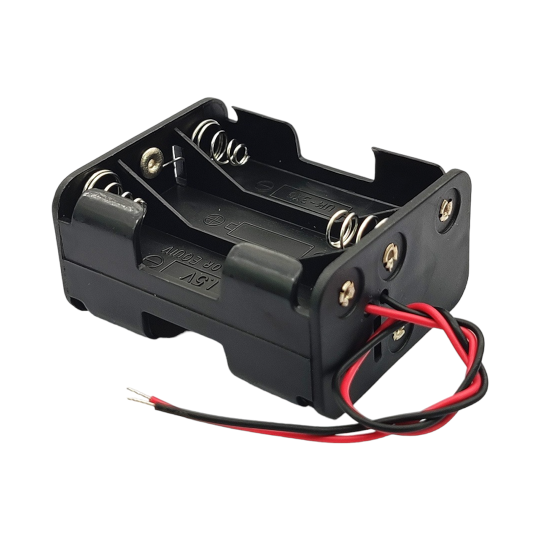Bateriový box pro 6 kusy AA baterie, 6V