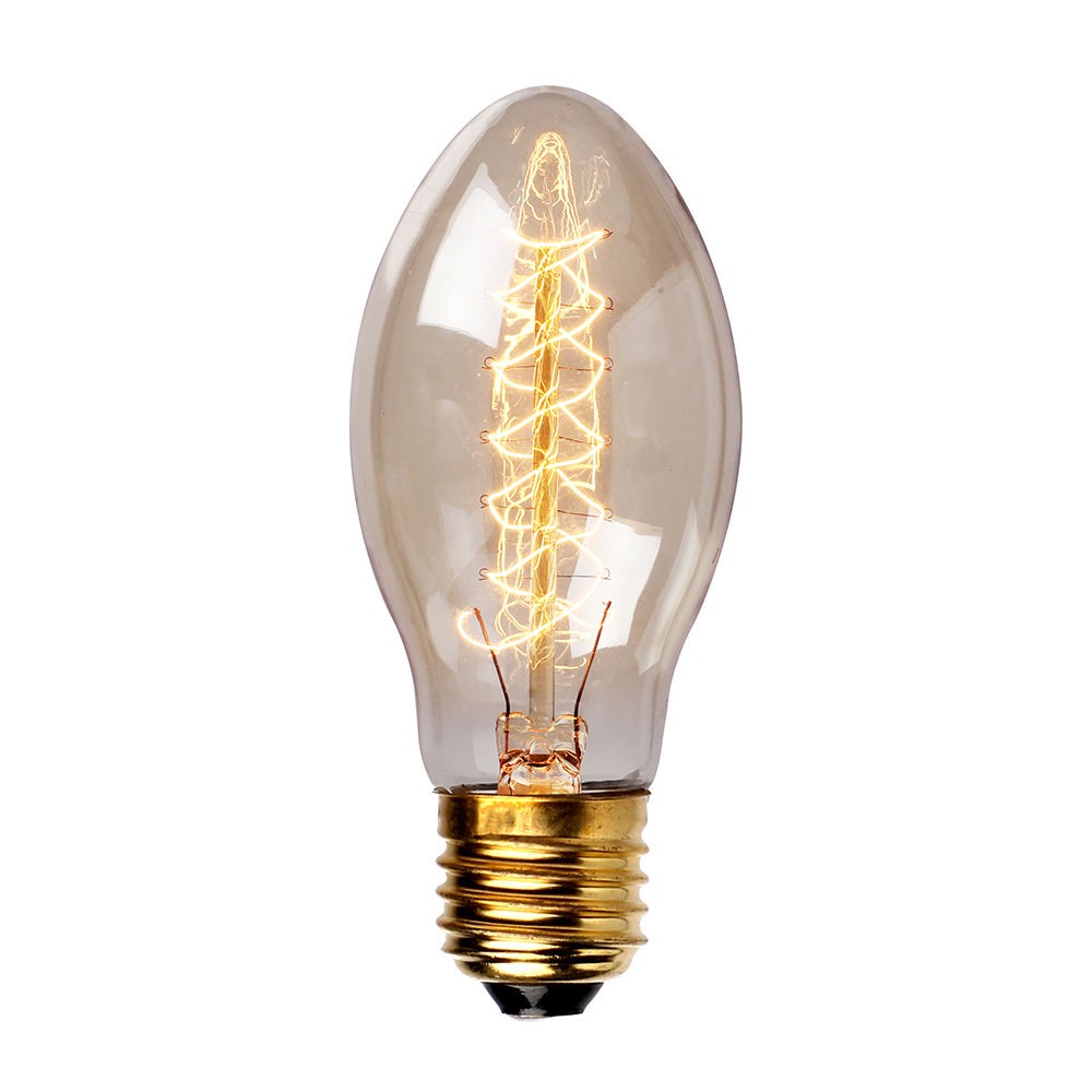 Designová retro žárovka Edison T3 40W, patice E27