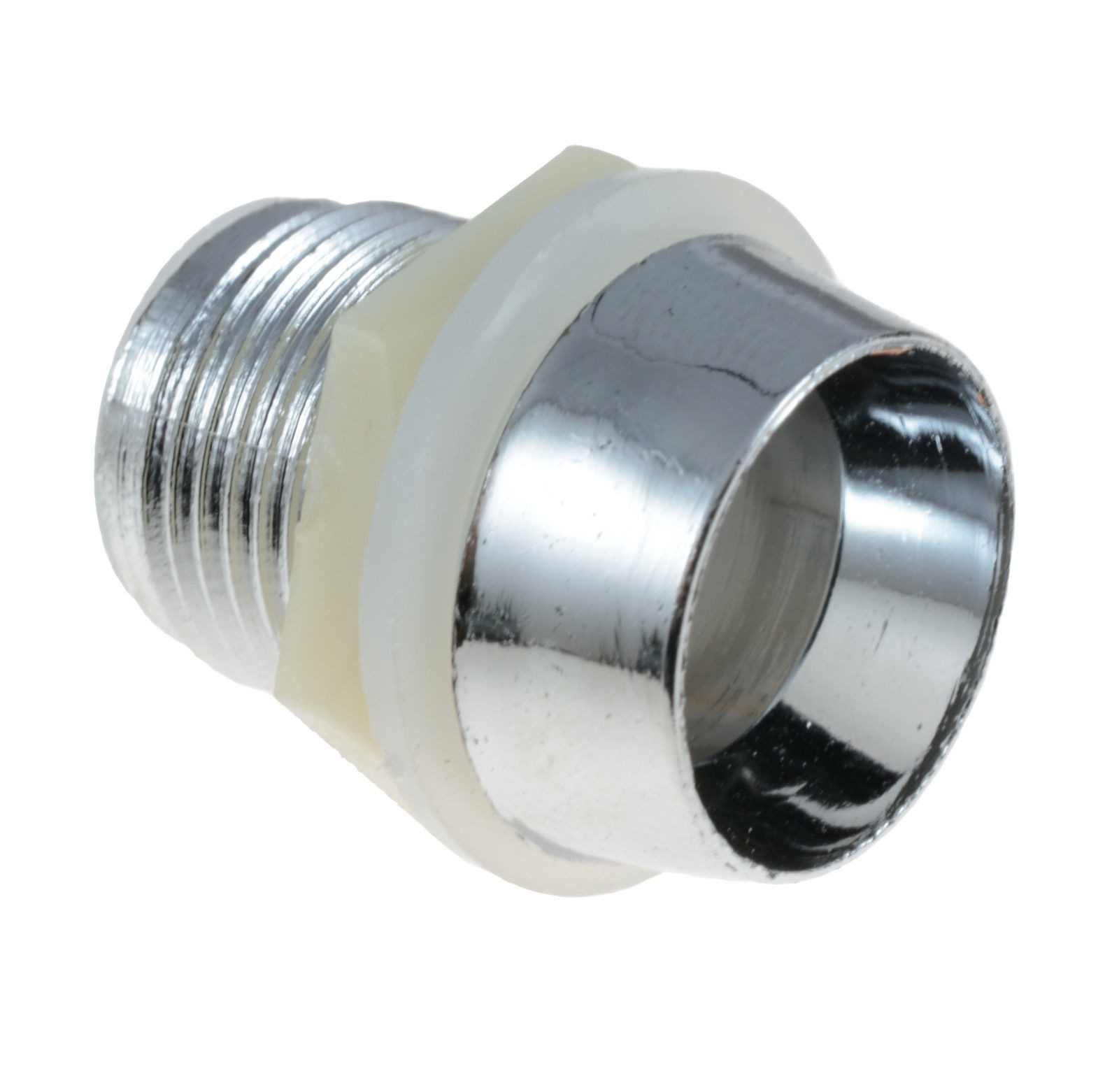 Objímka pro 10mm LED, chromovaný plast