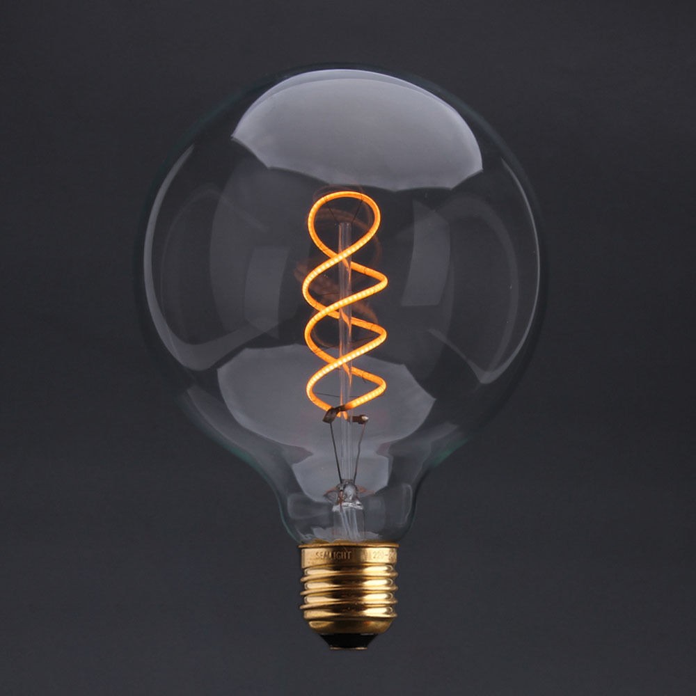 Designová retro žárovka LED Edison G125 4W, patice E27