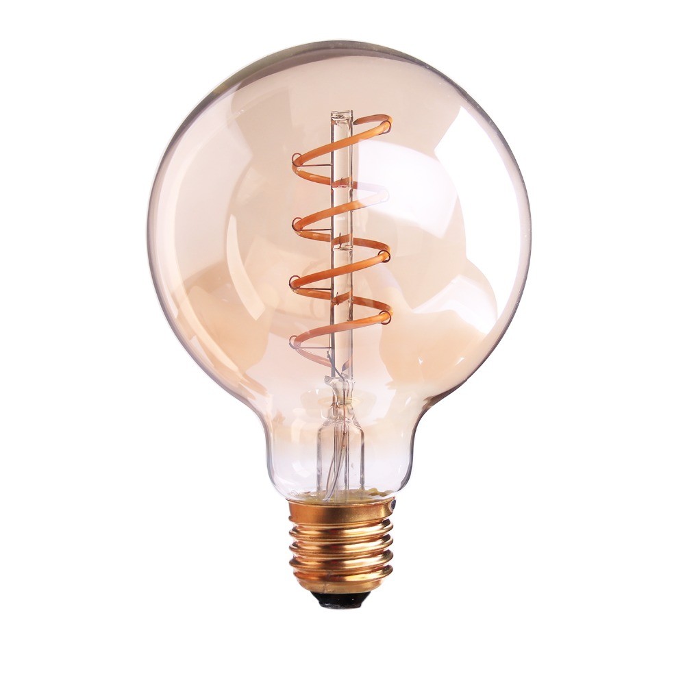 Designová retro žárovka LED Edison G95 4W, patice E27