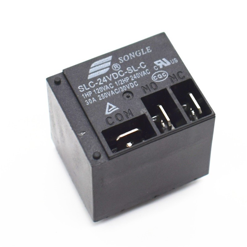 Relé SLC-24VDC-SL-C, 24V DC/250V AC 30A, 5-pin