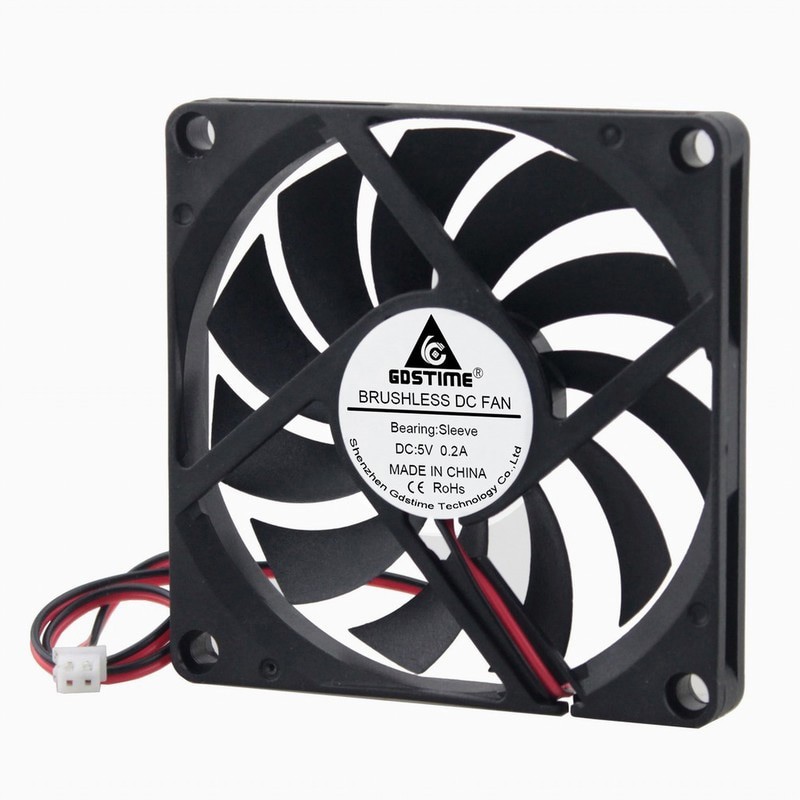 Ventilátor 80x80x10.8mm, 5V DC