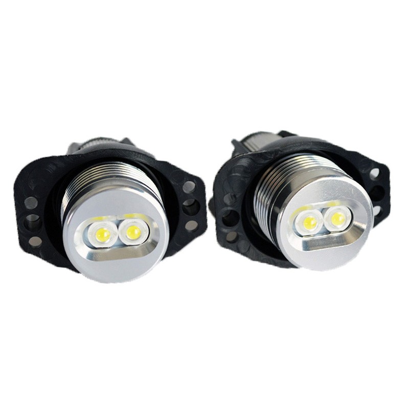 Angel Eyes Marker, 6W Bridgelux LED, pár - Modrá (E90, E91)