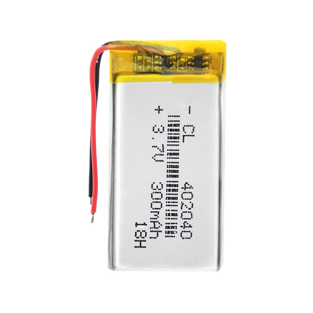 Li-Pol baterie 300mAh, 3.7V, 402040
