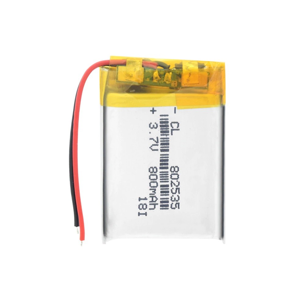 Li-Pol baterie 800mAh, 3.7V, 802535