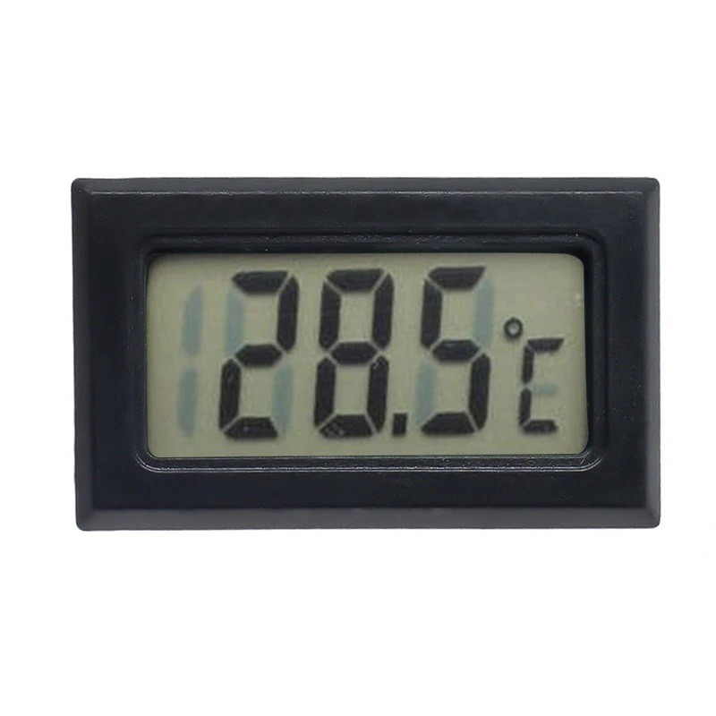 Digitální teploměr -50°C - 110°C, černý